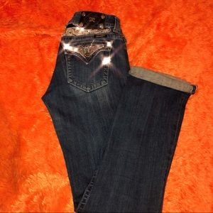 Women’s Bling Boot Cut Miss Me Jeans
